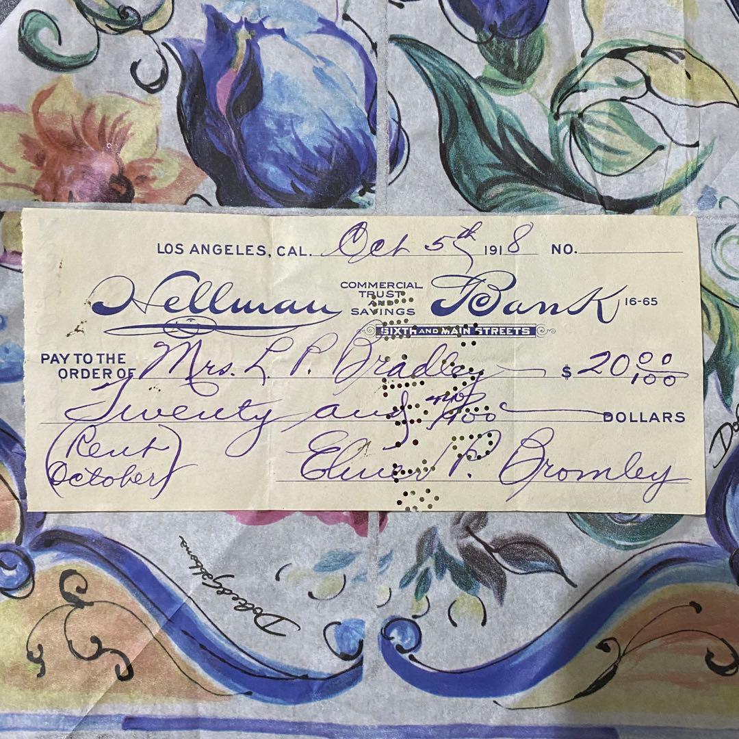 【問い合わせ必須商品】ヴィンテージ書類No.2  10枚 紙モノ