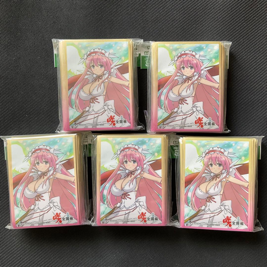 咲-saki- 全国編 　PRカード14枚入り　スリーブ　5個セット