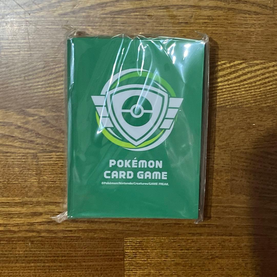 ポケモンカード スリーブ デッキシールド CL 緑 チャンピオンズリーグ