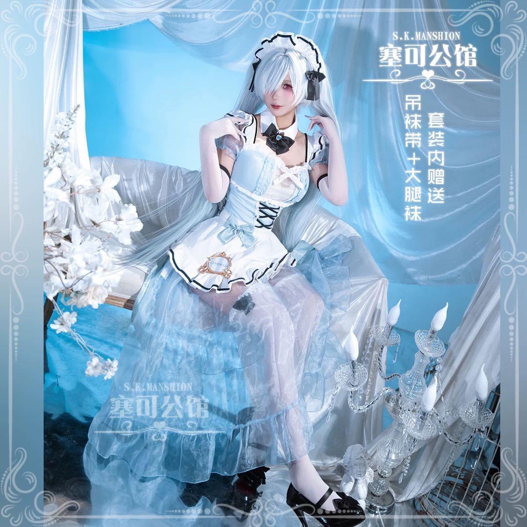 コスプレ 衣装 勝利の女神NIKKE シンデレラ コラボ メイド サイズM