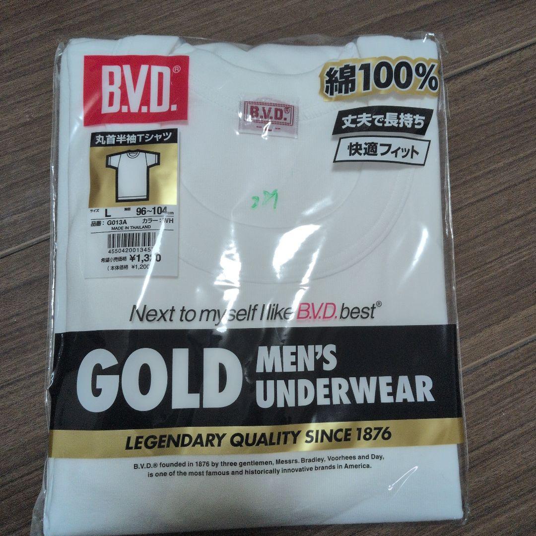 B.V.D. GOLD MEN'S UNDERWEAR Lサイズ　新品✕30着