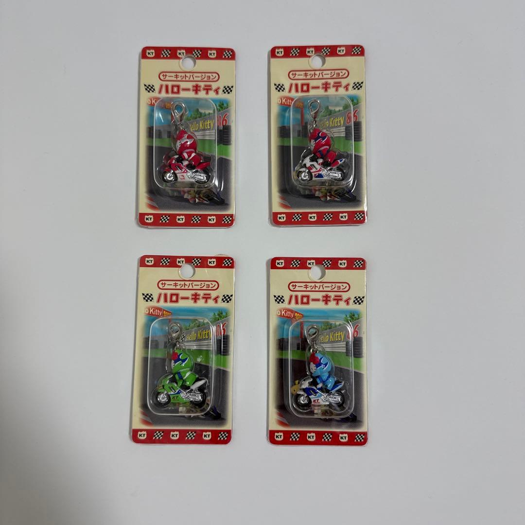 【ご当地キティ】サーキットバージョン 未開封4点セット ハローキティ ストラップ