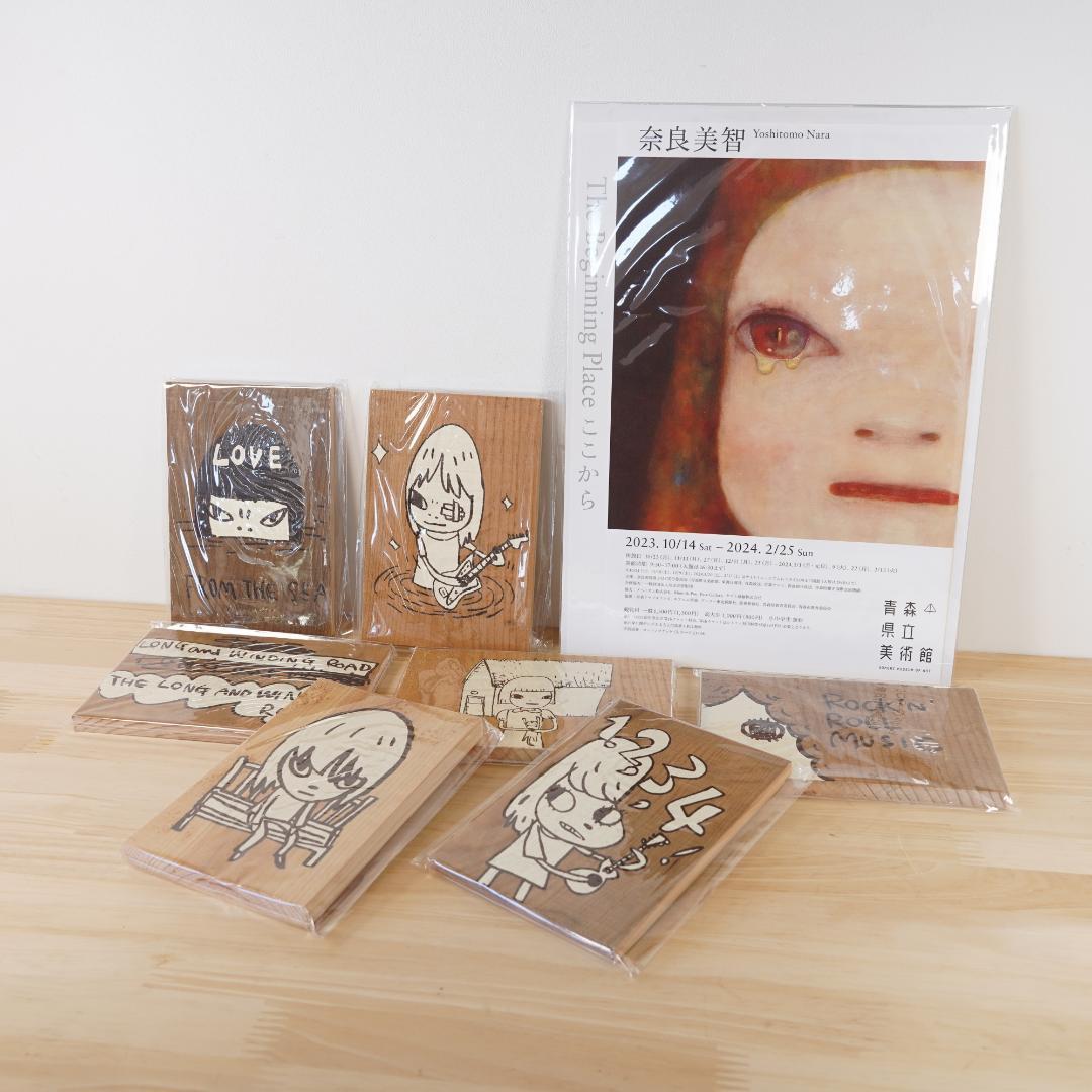 新品未開封 奈良美智 りんご箱 ポストカード 全7種セット 青森県立美術館