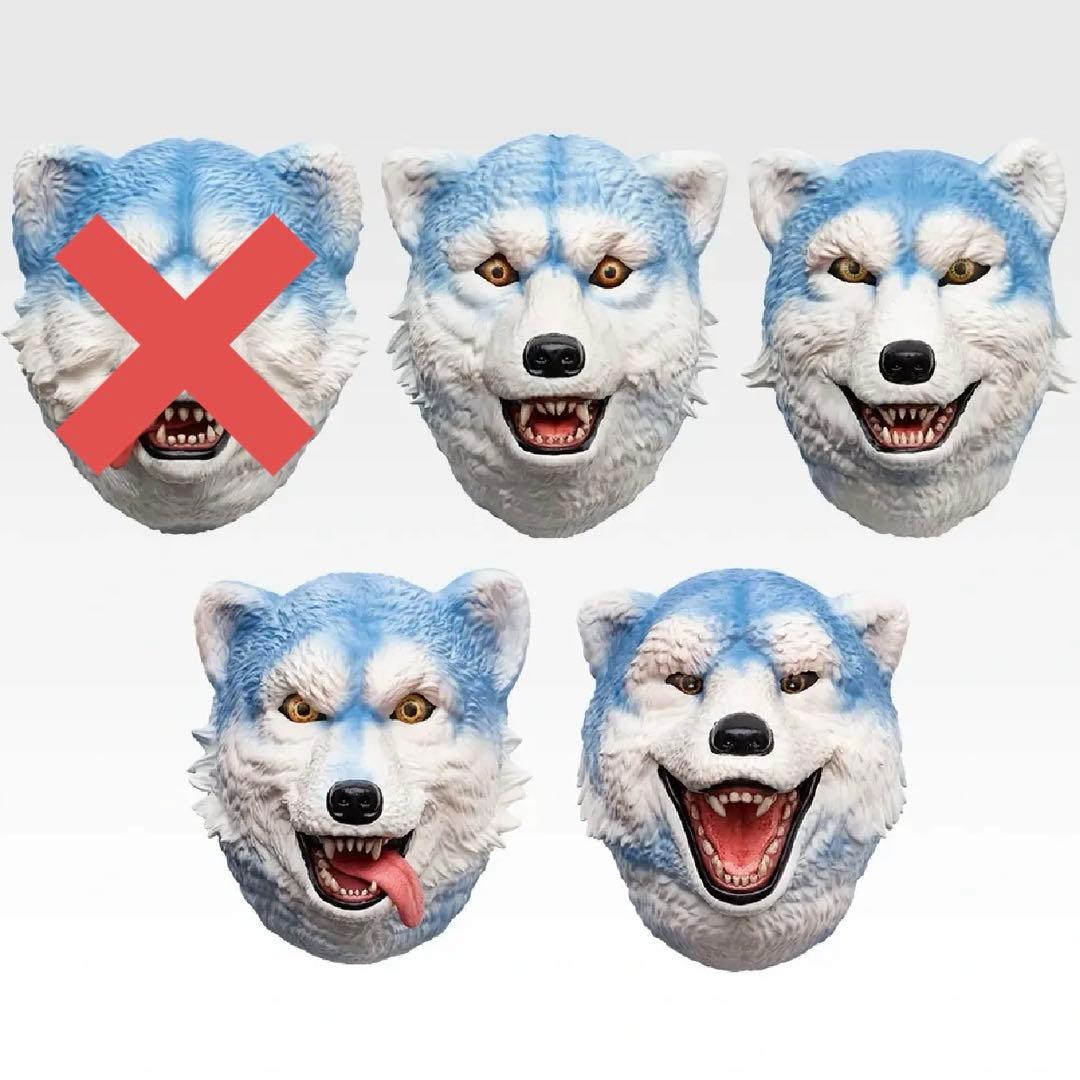 【4点‼️】マンウィズ MWAM　一番くじ　H賞 MWAM フェイスマグネット 一番くじ マンウィズ MAN WITH A MISSION H賞 フェイスマグネット H賞