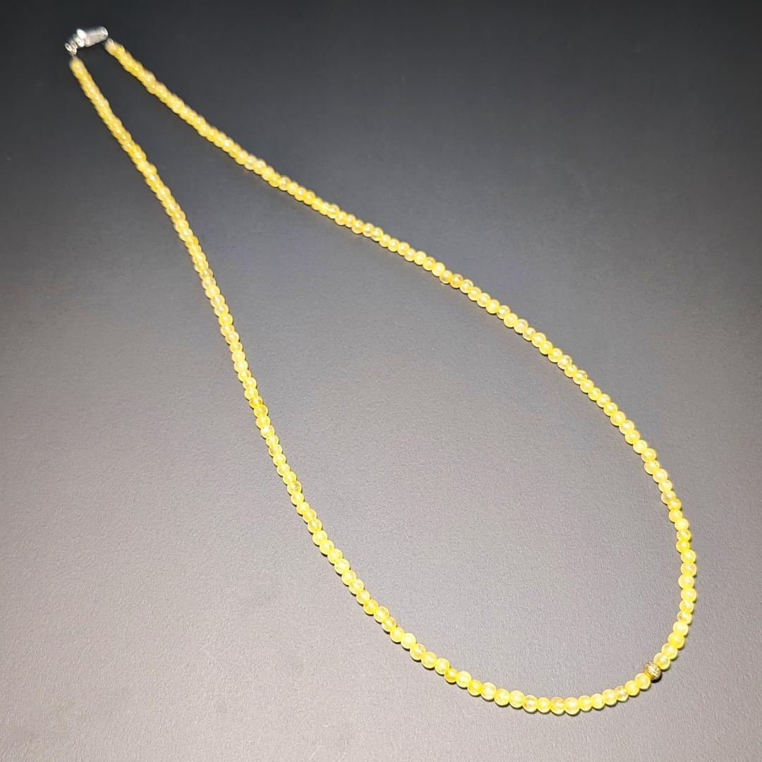 《煌めきの宿命》K18ゴールド×ゴールドルチルネックレス 贈り物 プレゼント