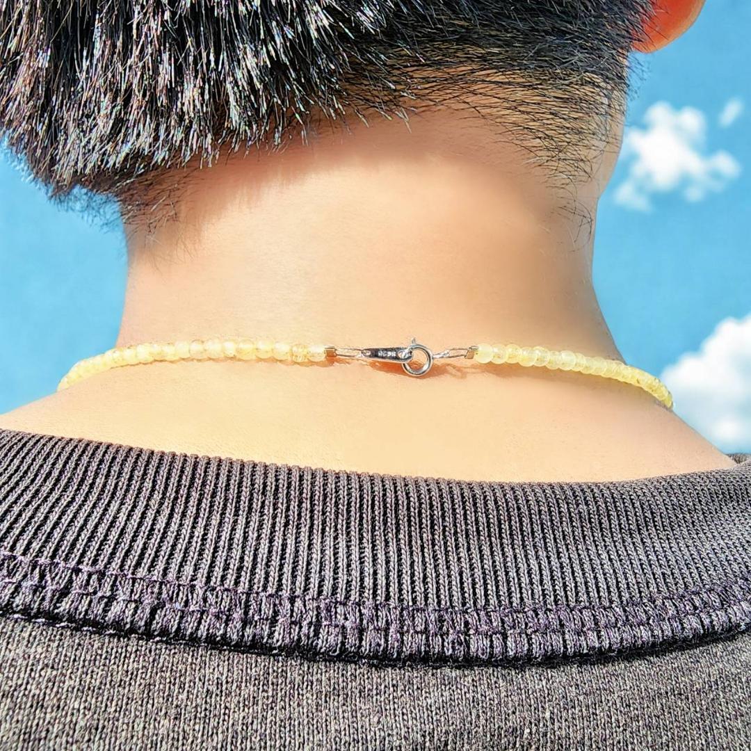 《煌めきの宿命》K18ゴールド×ゴールドルチルネックレス 贈り物 プレゼント