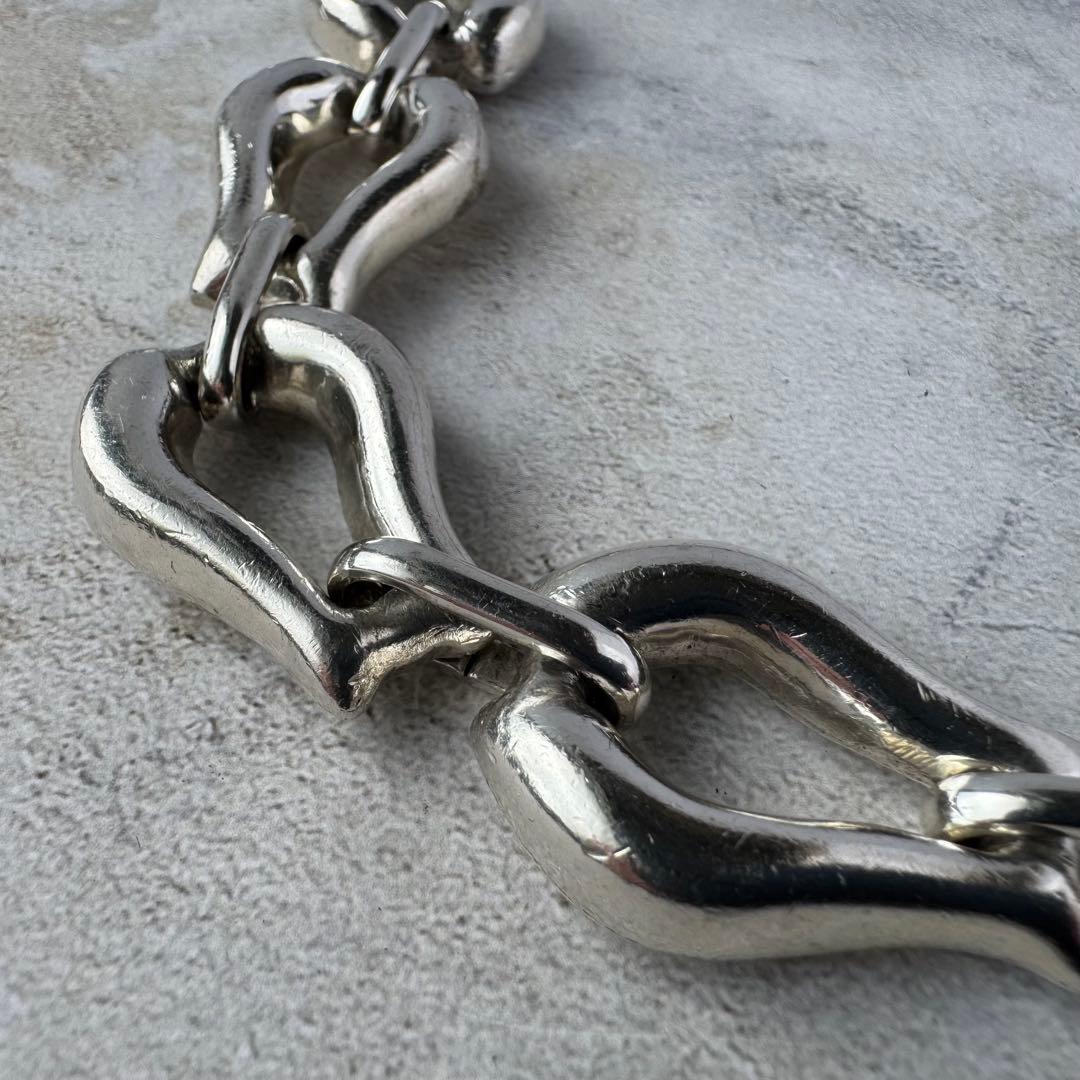ヴィンテージ モダニストリンクブレスレット シルバー925 メキシコ製