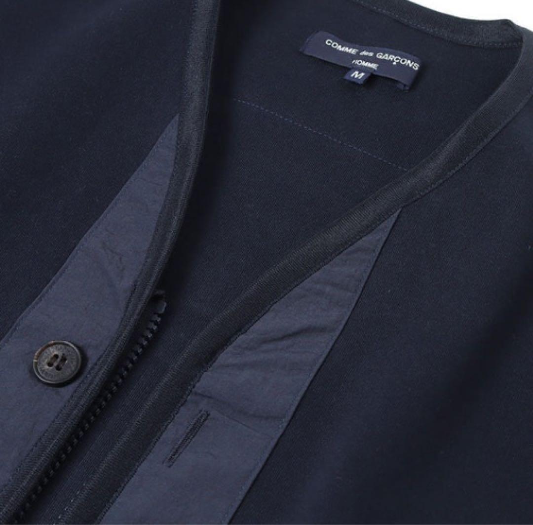 コムデギャルソンオム 22SS コットンダブルフェイス2WAYカーディガンS