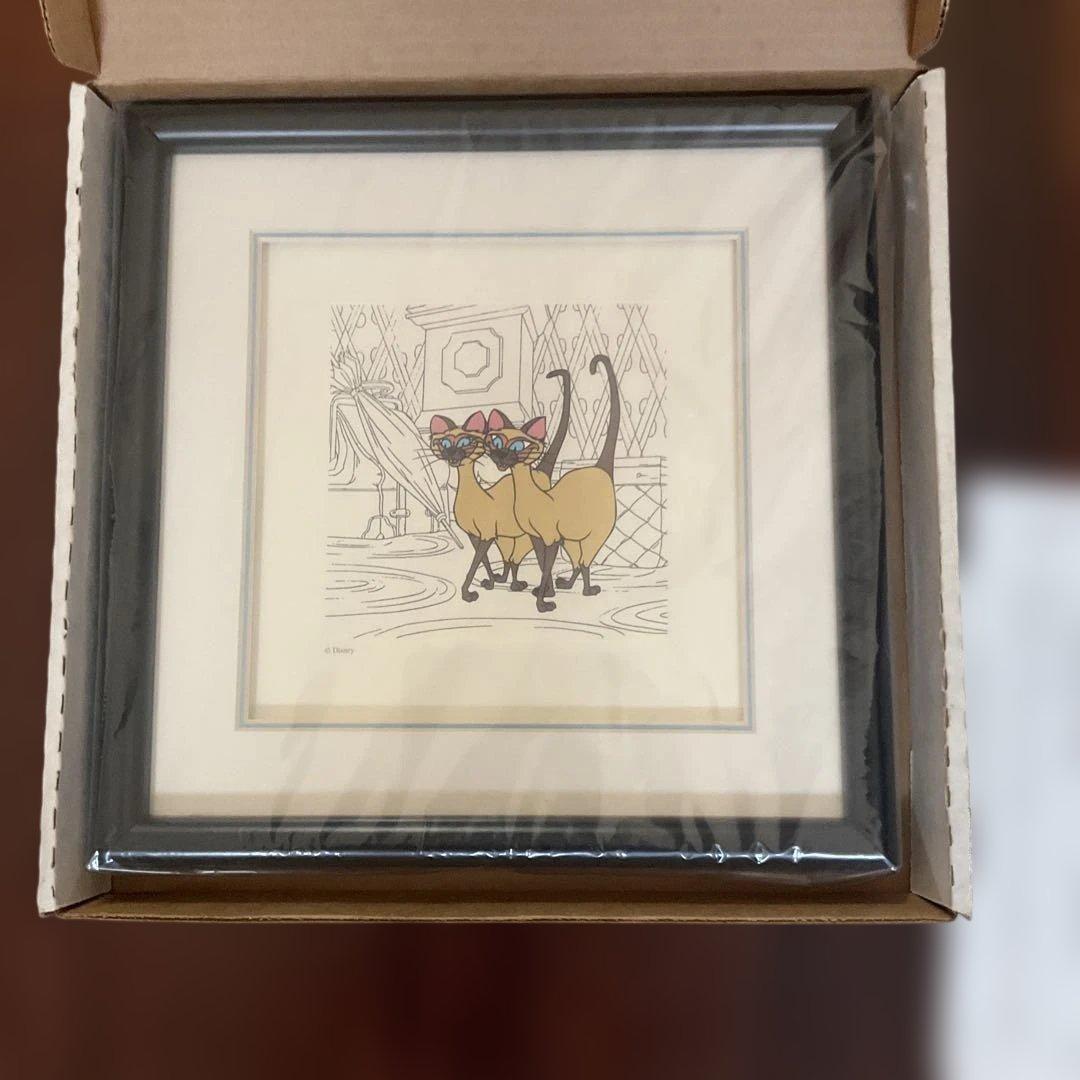 ディズニー トレジャーわんわん物語 サイ&アムアートギャラリー フレーム