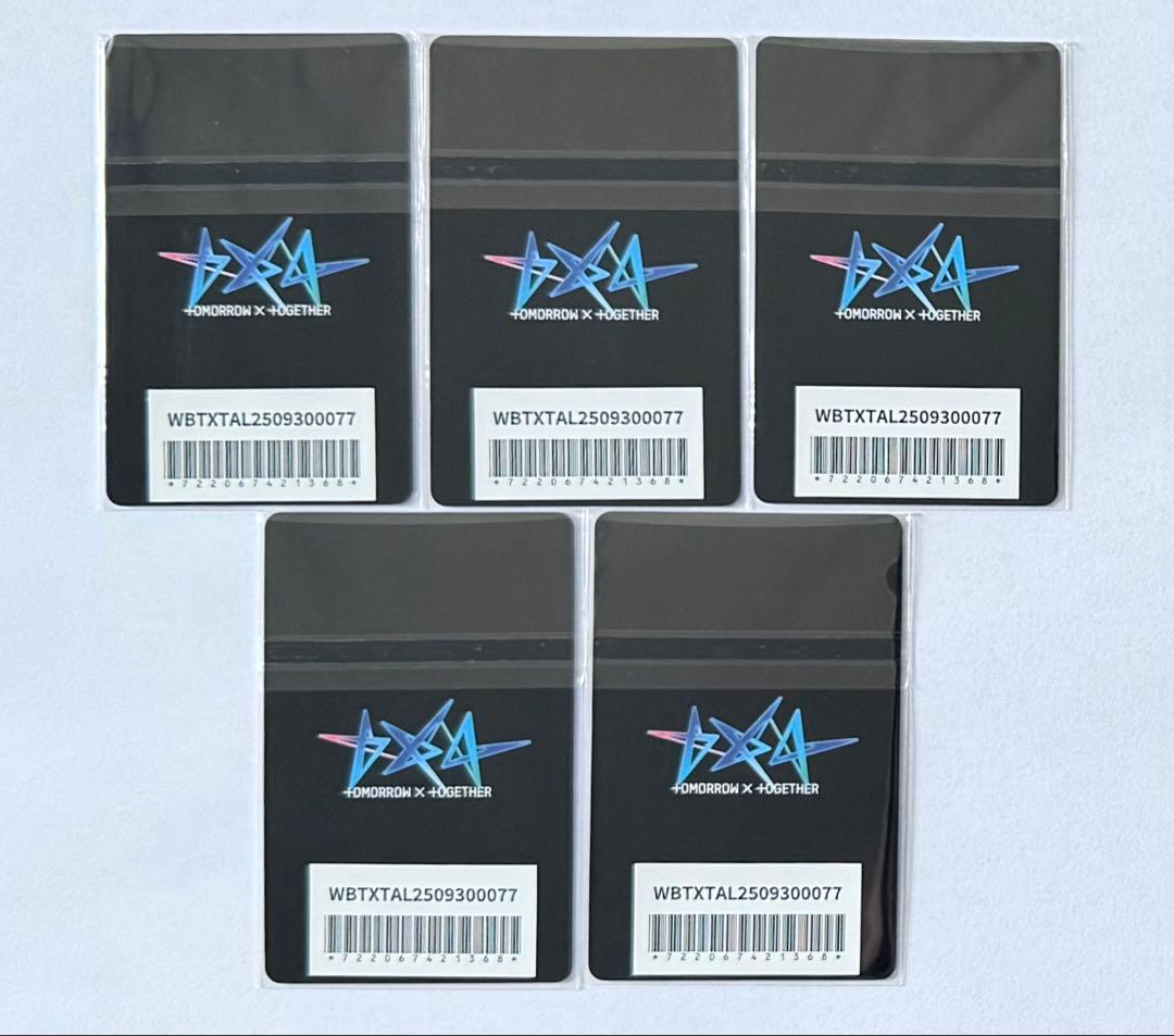 新品未開封】TXT 大阪 公演限定 ラキドロ トレカ 5枚セット⑤ - メルカリ