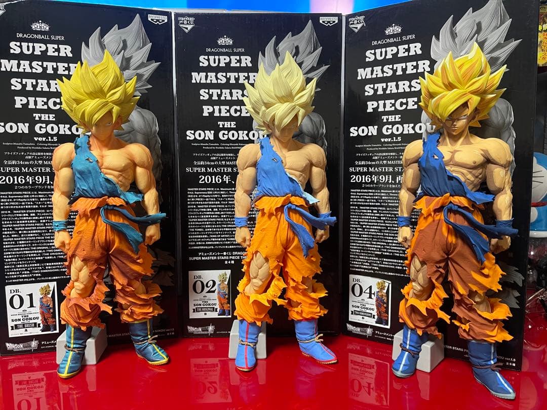 ドラゴンボール　smsp 孫悟空 一番くじ ドラゴンボール SMSP 孫悟空 初版 D賞 04 二次元彩色 a