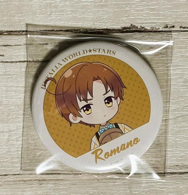 ヘタリア ドレセレ缶バ ロマーノ - メルカリ