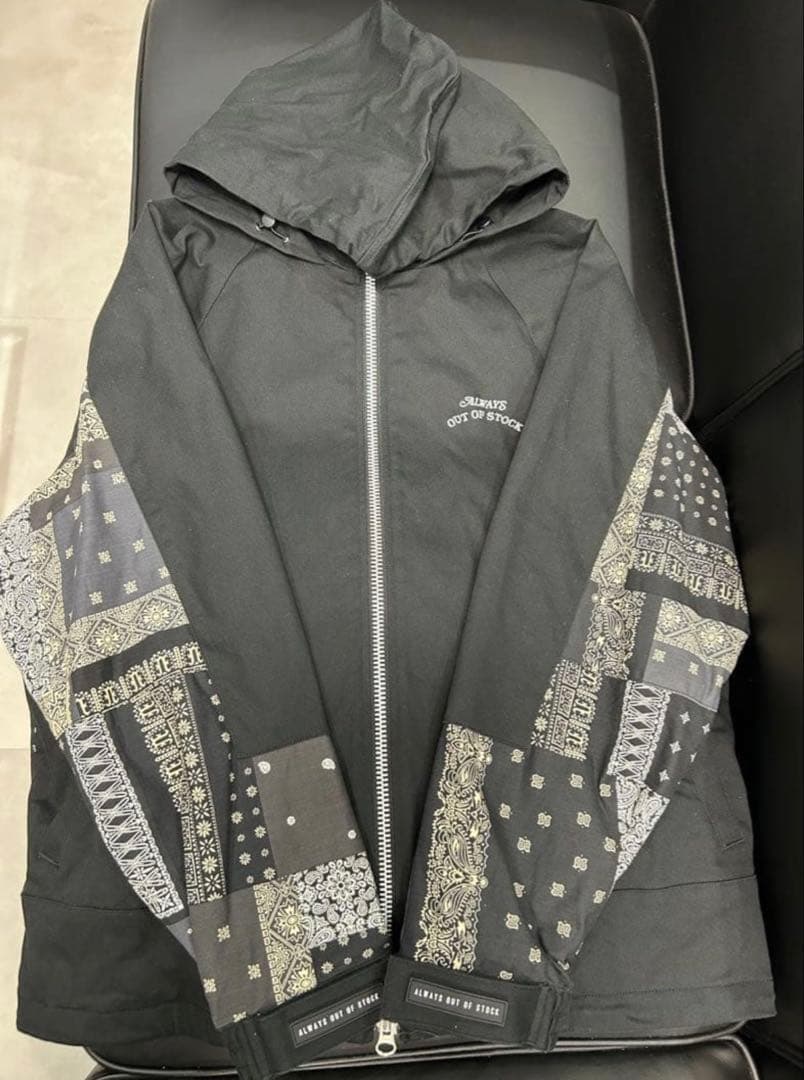 always out of stock ペイズリーコンビジャケット 朝倉未来 - メルカリ