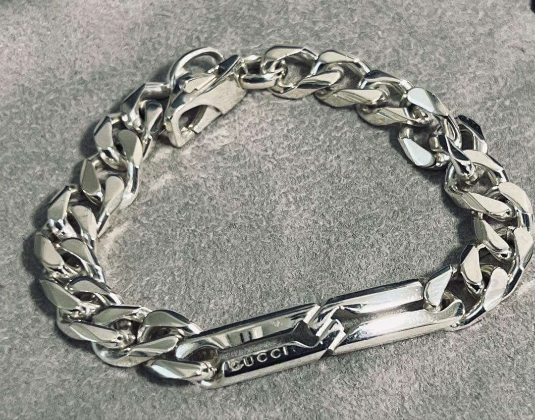 GUCCI グッチ　ブレスレット　シルバー925