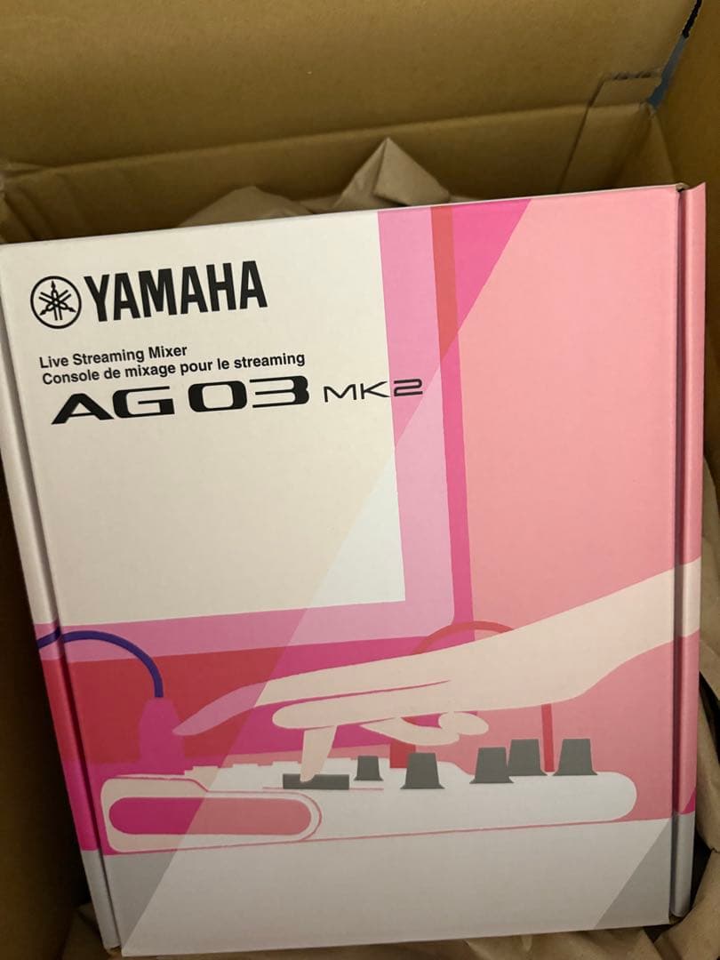 YAMAHA AG03 MK2 ミキサー 未使用