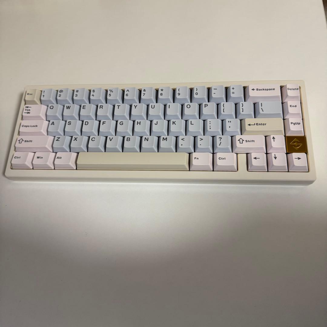 WOBKEY ZEN65 Ultra White-Gold - メルカリ