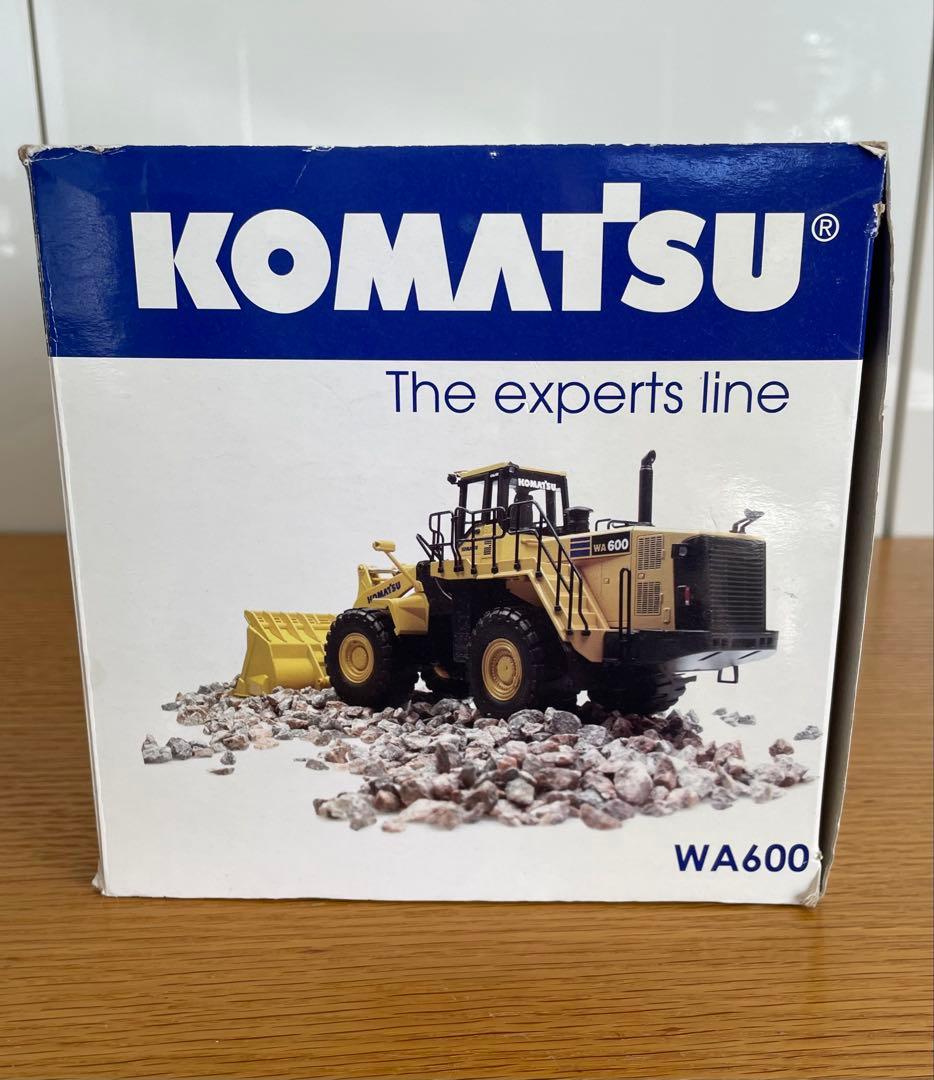 KOMATSU WA600 ダイキャストモデル 1:50 - メルカリ