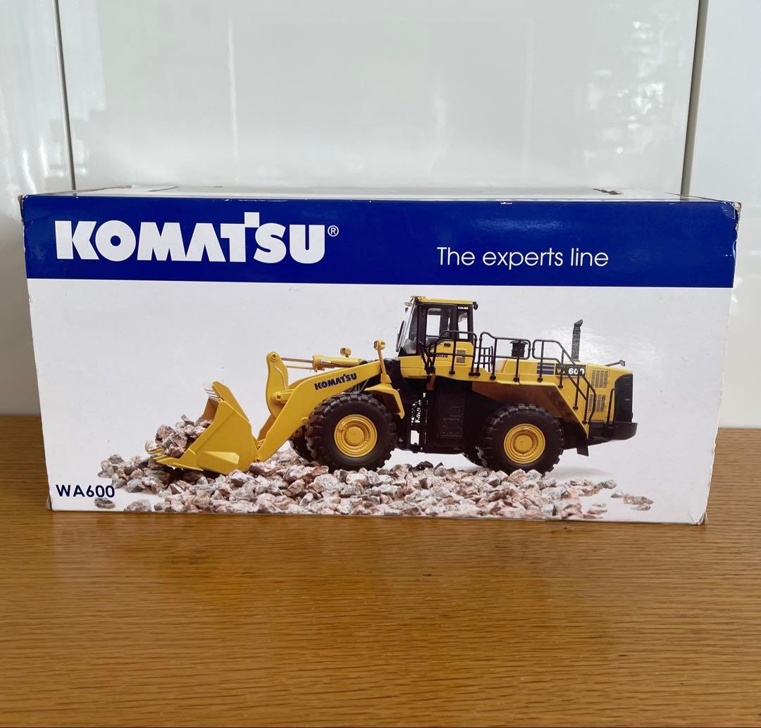 KOMATSU WA600 ダイキャストモデル 1:50 - メルカリ