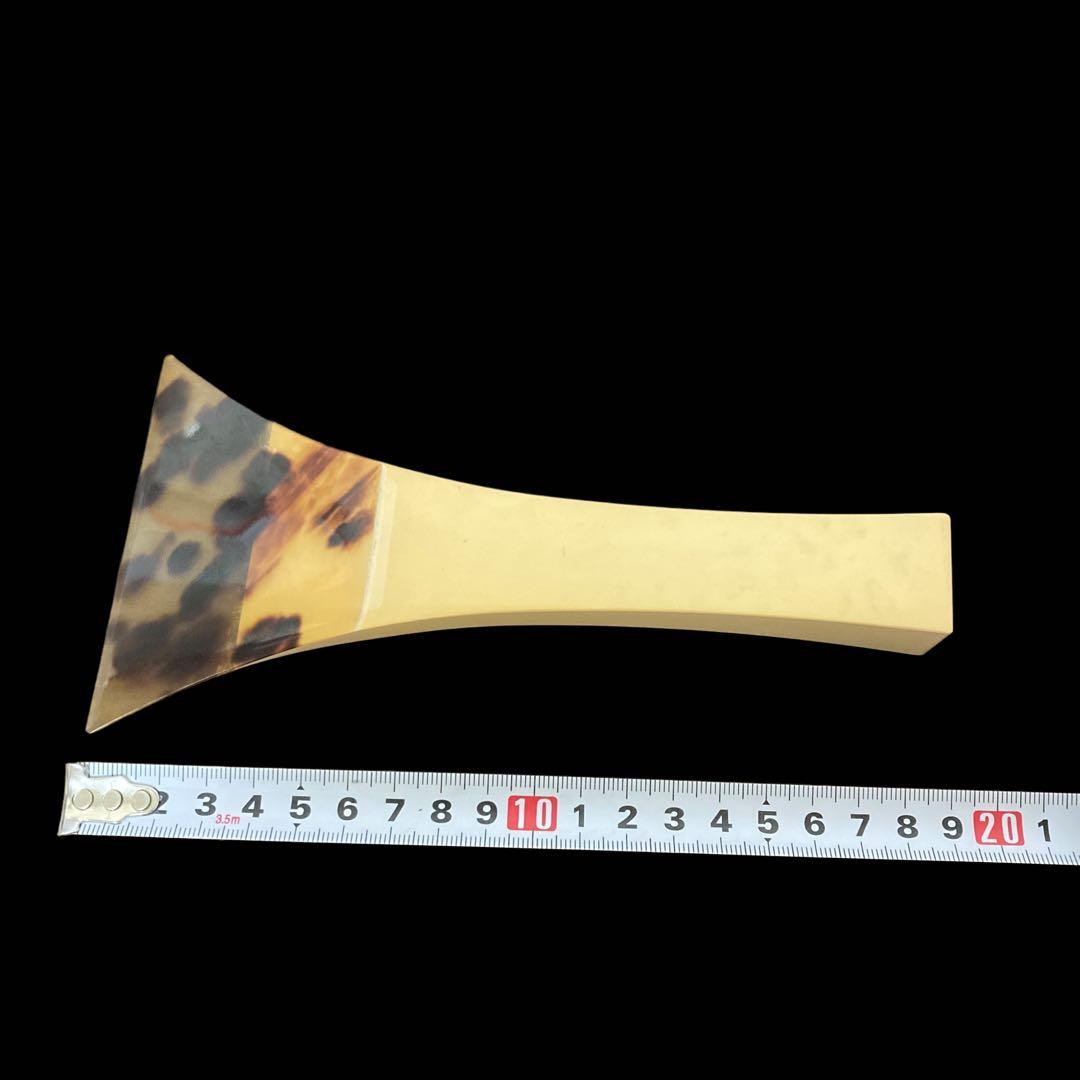 三味線 撥 バチ 本鼈甲 べっ甲 13号 - メルカリ