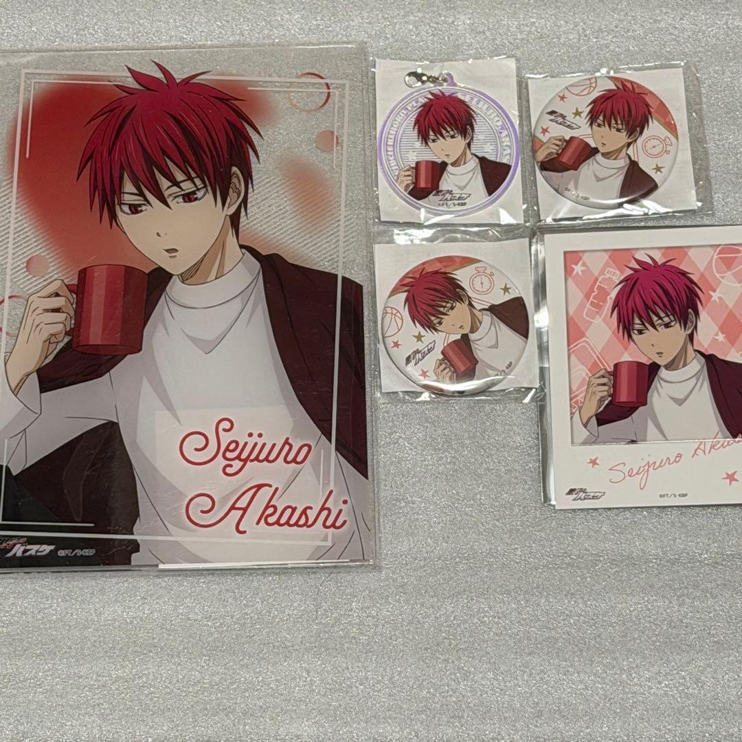 黒子のバスケ　キャラポップストア　 Cozy Time 赤司征十郎　くじ　全種類 黒子のバスケ「J-WORLD Collection Sweets Style Ver. Seijuro Akashi