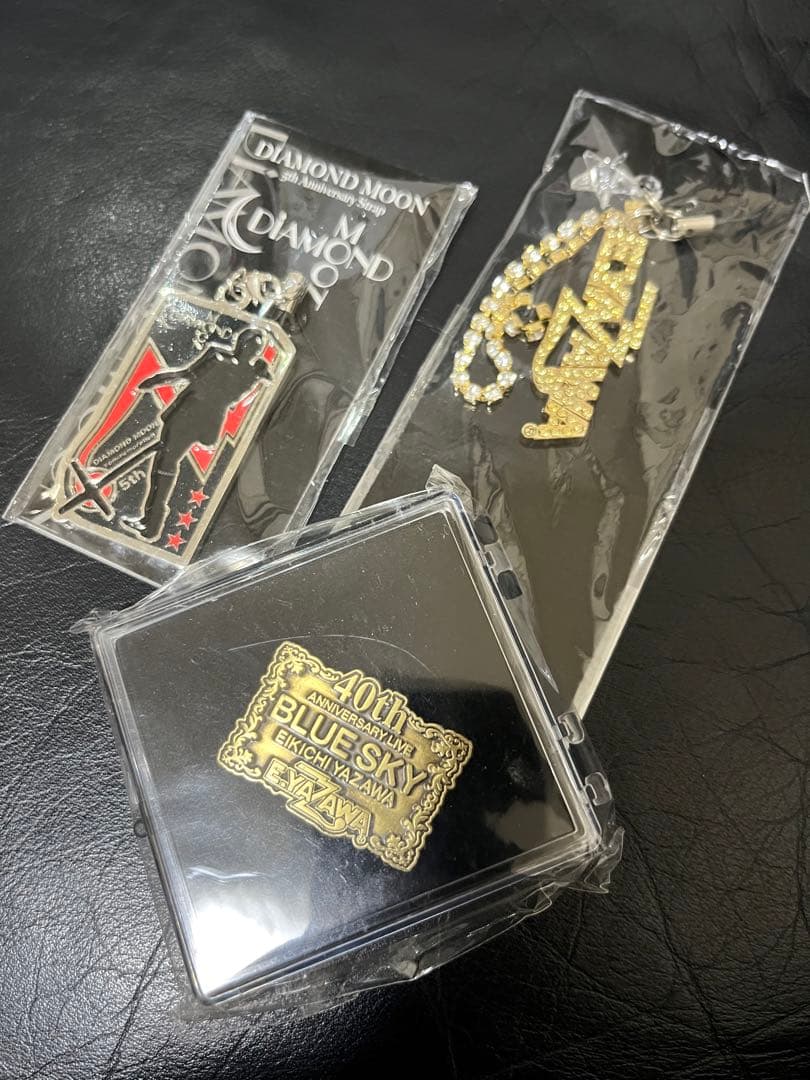 矢沢永吉 ストラップ ピンバッジ セット - メルカリ