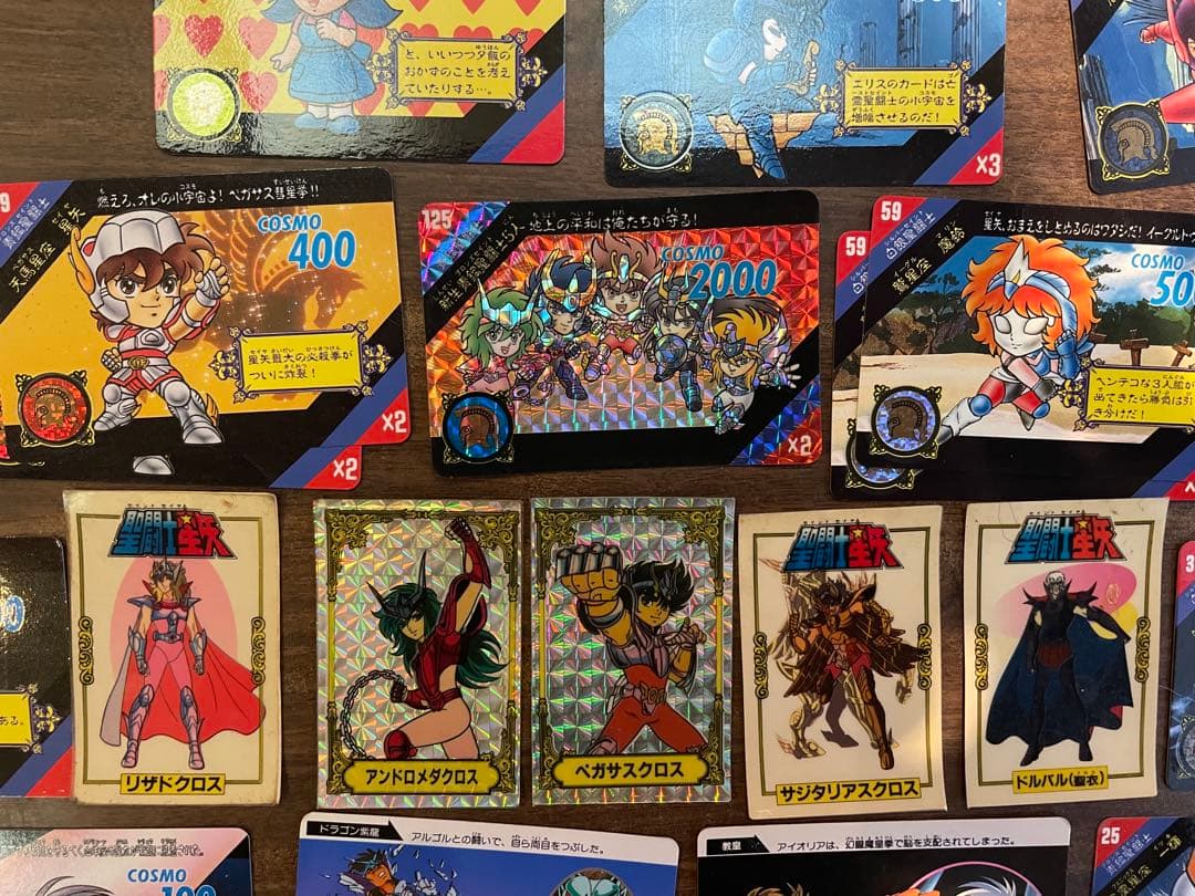 聖闘士星矢　セイントパラダイス　カードダス　不二家　シール　マイナーシール