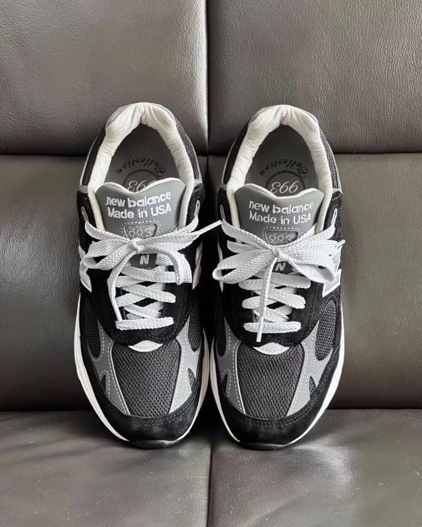 ニューバランス 993 MR993BK ブラック 黒 28cm - メルカリ