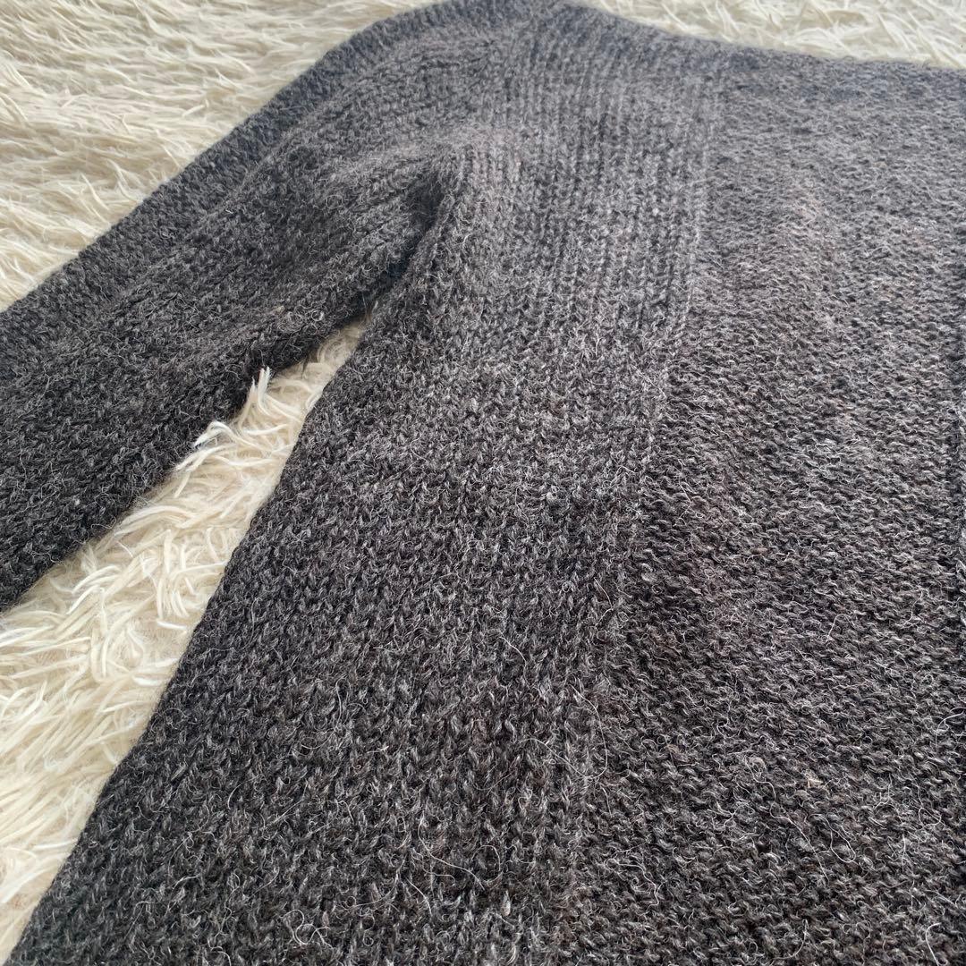 新品未使用】グランピエ アルパカ セーター ハンドニット ペルー製