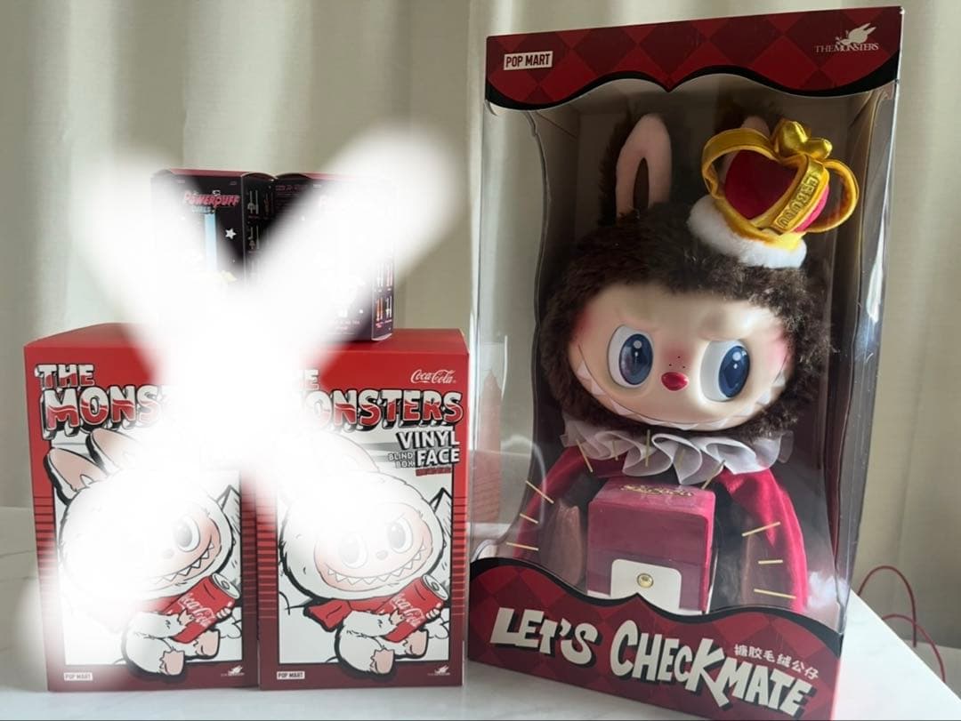 【新品未使用】ラブブ　 LET'S CHECKMATE 正規品】LABUBU ラブブ Let's checkmate POPMART - メルカリ
