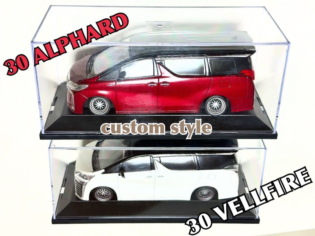 30系 アルファード x ヴェルファイア 1/30 カラーサンプル ミニカー