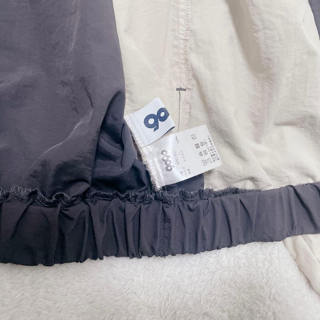 UMBRO×9090ナイロンジャケット コラボ 刺繍ロゴ 王冠 エンブレム 古着