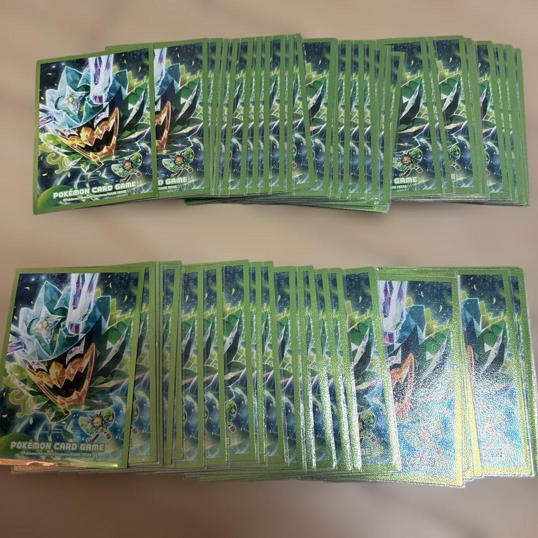 オーガポン みどりのめん スリーブ デッキシールド 64枚セット - メルカリ