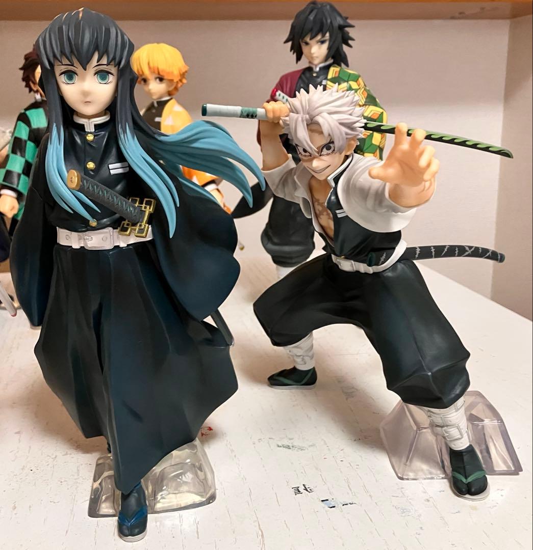 匿名発送】 一番くじ 鬼滅の刃 柱＆グランディスタ フィギュア10体