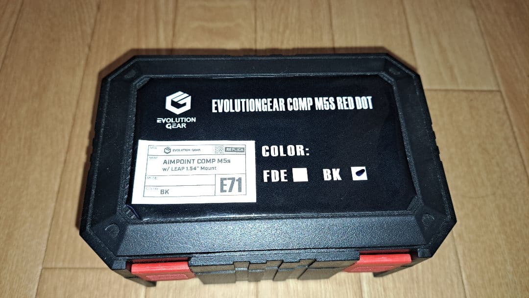 EVOLUTION GEAR　COMP　M5S EvolutionGear COMP M5S Red Dot Sight W Micro-S Mount 1.55