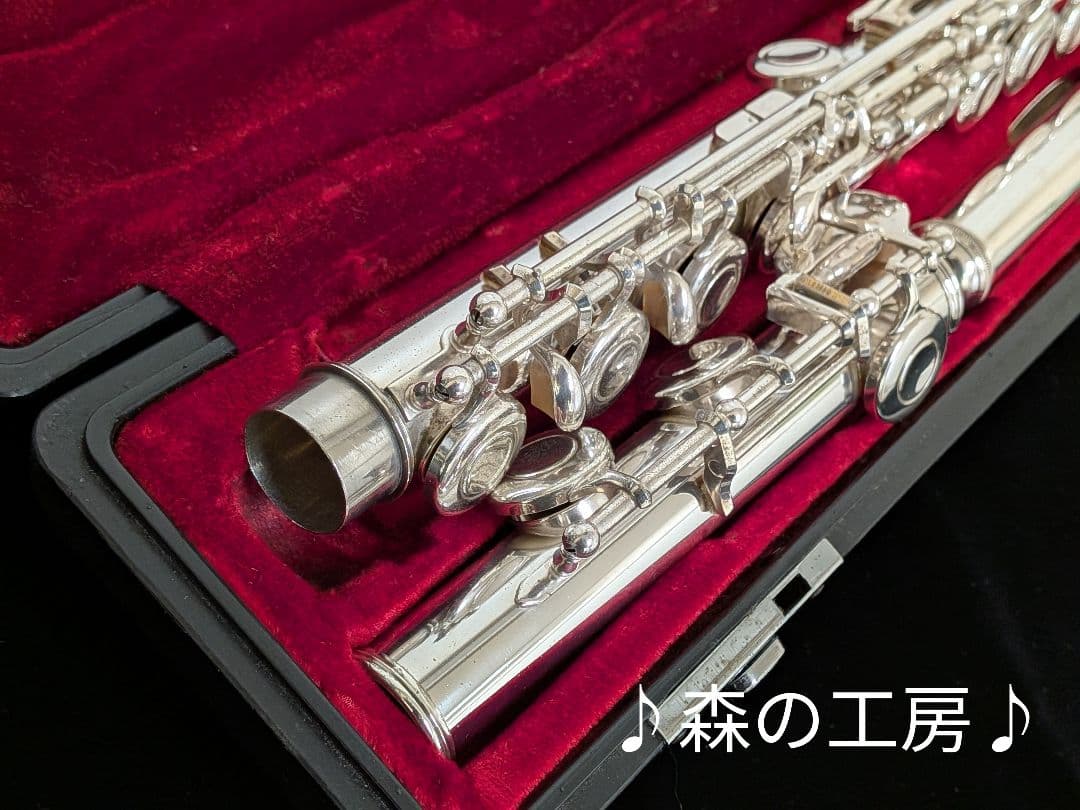 中古フルート専門店‼️部活応援‼️頭部管銀製 ヤマハフルートYFL311 E