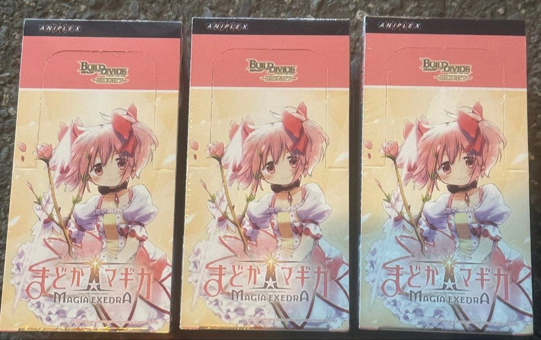 ビルディバイドブライトブースターパック魔法少女まどかマギカ 新品未開封　3BOX