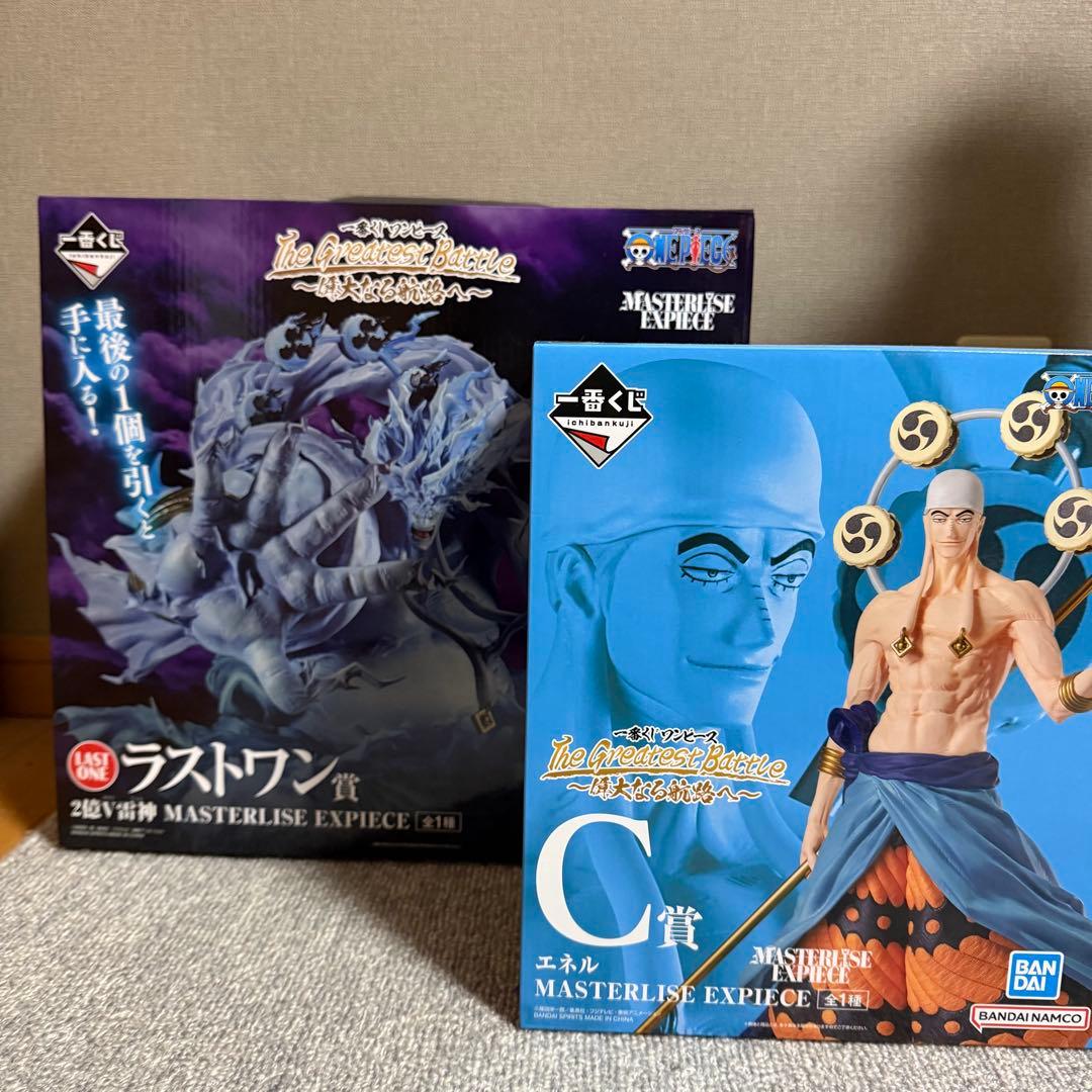 ワンピース一番くじ エネル 2億V雷神ラストワン　 C賞エネル FIG] ラストワン賞 エネル 2億V雷神 MASTERLISE EXPIECE 一番くじ