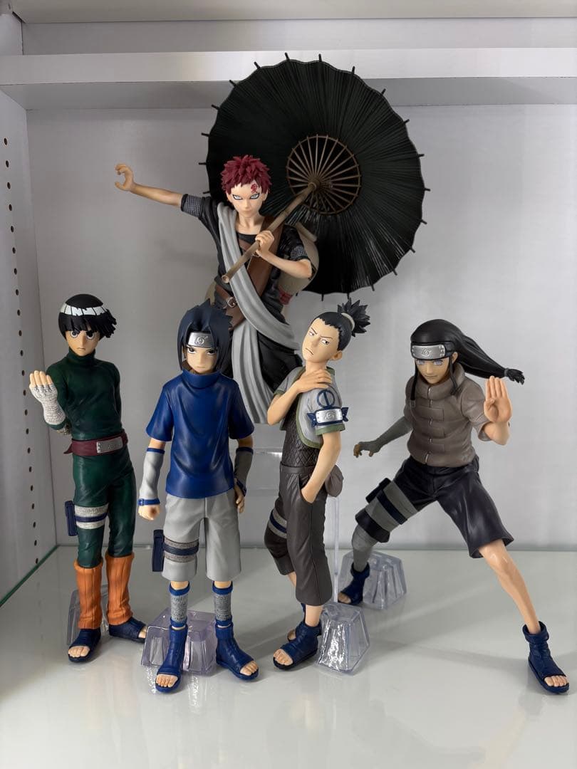 一番くじ ナルト中忍試験編　B.C.D.E.ラストワン賞　　5体セット 買取】ラストワン賞 我愛羅 MASTERLISE 一番くじ NARUTO-ナルト- 中忍