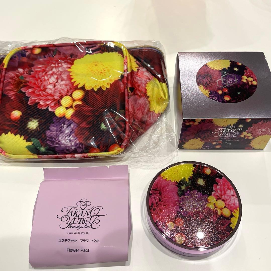 【新品未使用】たかの友梨 エステファクト フラワーパクトファンデーション