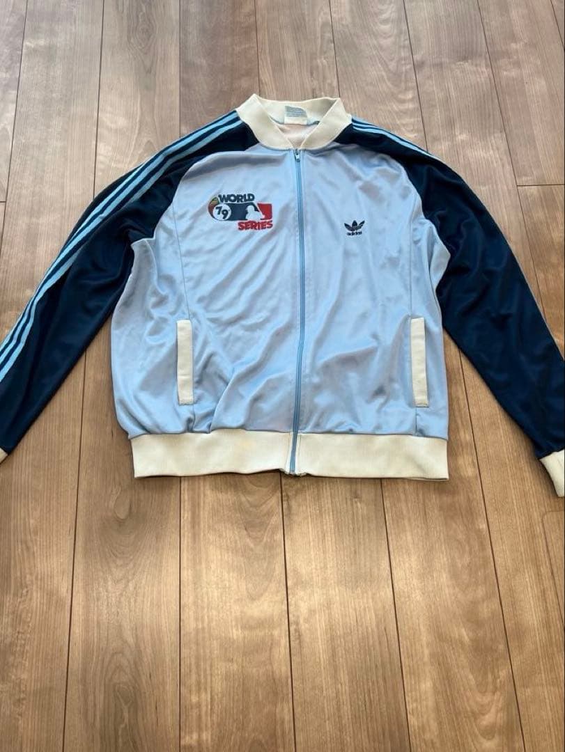 超希少！ヴィンテージadidas WORLD SERIES 79 サイズXL