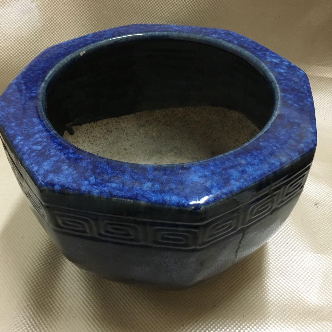 0586　火鉢 金魚鉢 陶器 入れ物