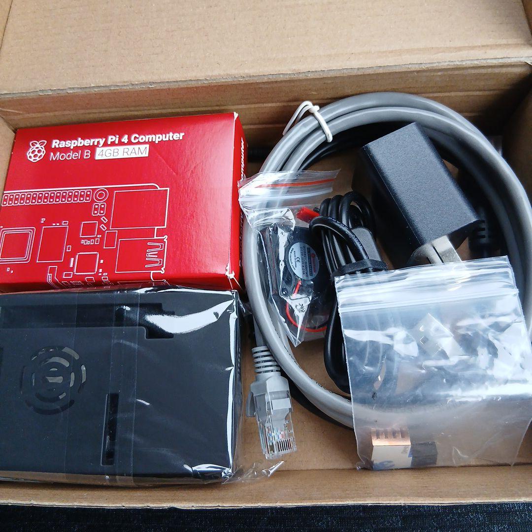 Raspberry PI4 ram 4GB　周辺機器セット