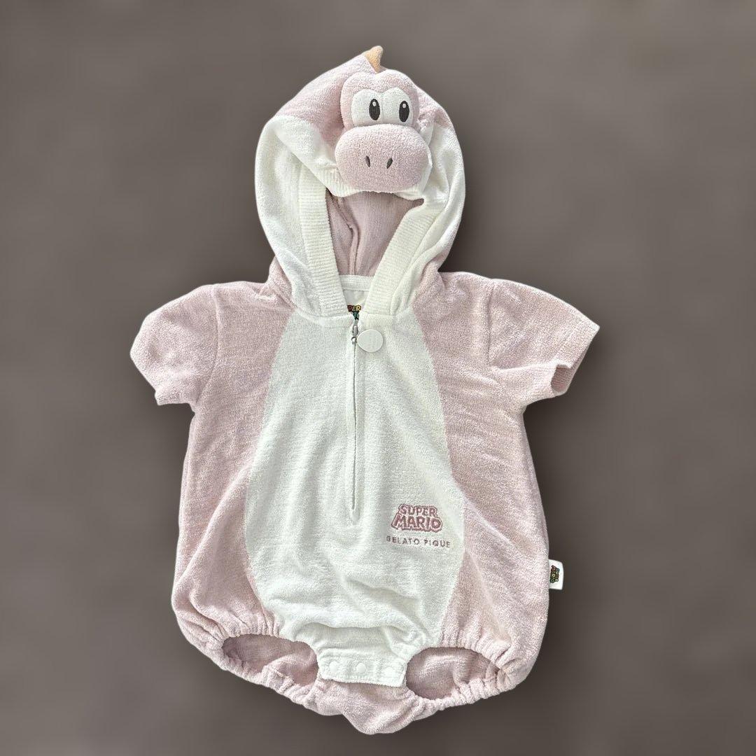 ジェラートピケ、ヨッシーコラボ ロンパース - メルカリ