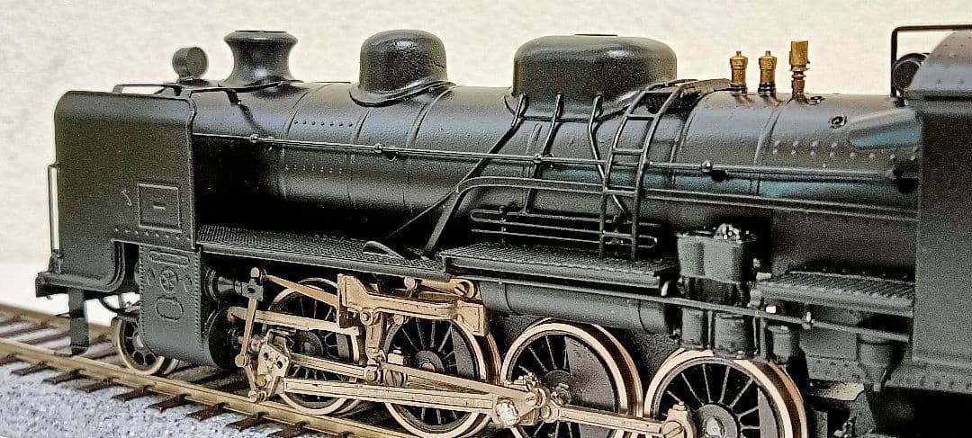 HOゲージ 宮沢模型 D60 蒸気機関車.カンモーター、メンテナンス済