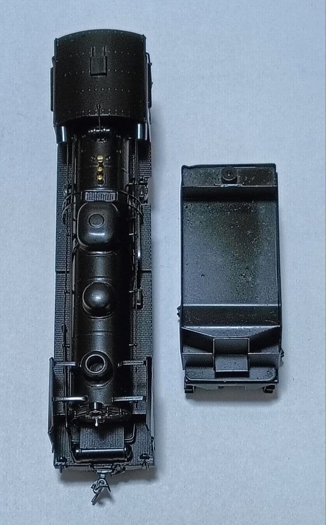 HOゲージ 宮沢模型 D60 蒸気機関車.カンモーター、メンテナンス済