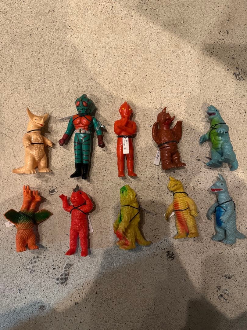 ソフビ まとめ売り 当時物 昭和レトロ