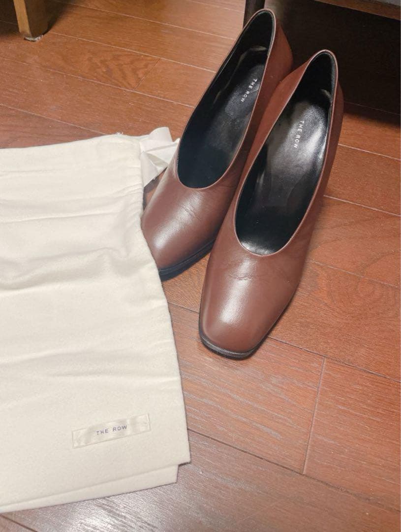 B*B様 【美品】THE ROW JADE PUMPS パンプス ヒール 37サ
