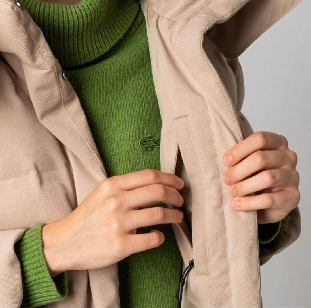 モコ様専用 LACOSTE 定価5万 ダウン ジャケット コート ラコステ