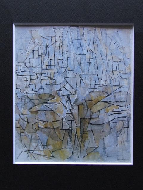 ピート・モンドリアン、『コンポジション 第3番（樹） 』、希少な画集