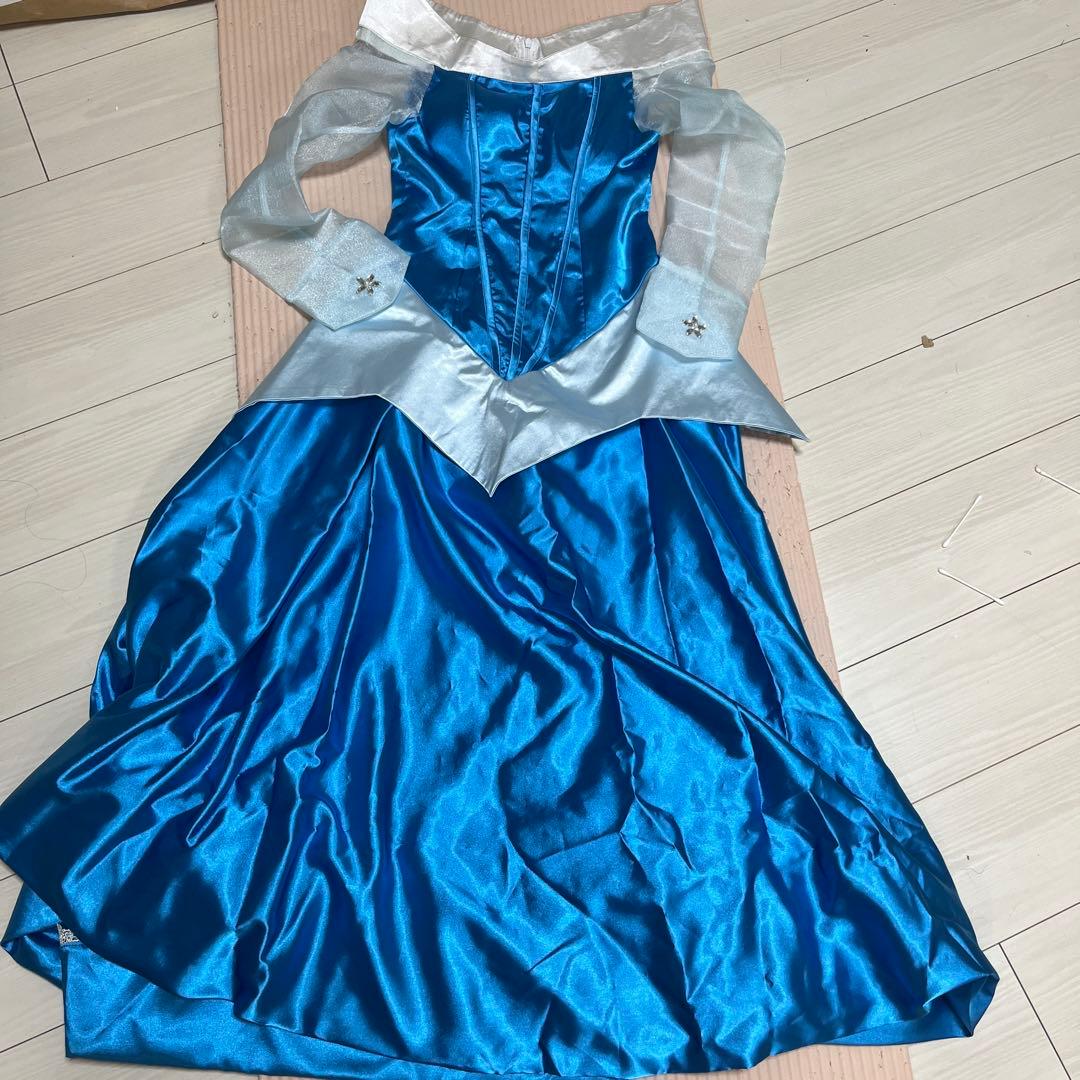 オーロラ姫 ブルー ドレス - メルカリ